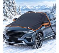 Protege Pare Brise Hiver avec 6 aimants pour Citroen C5X | Protege pare Brise avec Housse de Rétroviseur Latéral, Anti-Givre et Neige, UV, Poussière, Protege le Pare-Brise en Hiver
