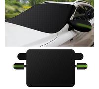 Protege Pare Brise Hiver, pour Audi Q7 2007-2023 2024 pour la Neige Le Gel Le Soleil la poussière Couverture Repliable Robuste Tout Temps,B