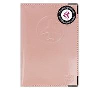 Protège Passeport Anti-RFID - Fabrication française - Protection des données personnelles (Old Rose)