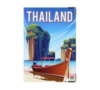 Protège-passeport Color Pop pour passeport français - PVC ""Thailand"" - Finition maroquinerie - fabrication française