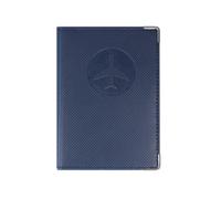 Protège-passeport Quick Exit Color Pop - Anti-RFID - PVC ""Bleu Marine"" - Sécurité identité - 13,4×9,6 cm - Fabrication française