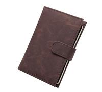 Protège-passeports Étui de passeport de voyage polyvalent, étui à cartes en cuir PU, portefeuille de voyage portable, étui de passeport for documents, carte d'identité et cartes de crédit(Svart)