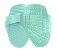 Protège-paumes pour tractions en silicone souple pour l'haltérophilie et la musculation avec couverture de paume (vert)