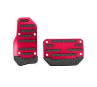 Protège-pédales pour intérieur de pédale d'accélérateur | Housses de pédale de conduite pour le travail quotidien, conduite, garage, camion, remorque, voiture, berline, SUV, rouge