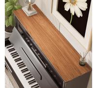 Protège-Piano Housses Anti-poussière pour Instruments De Musique De 30, 40 Et 50 Cm De Large, Chemin De Table Antidérapant Découpable pour Commode/Meuble TV/Rebord De Fenêtre(Style-1,50x190cm)