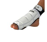 protège pied taekwondo noir / blanc de kwon - pitaine - XS