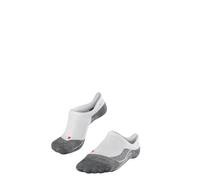 Falke Chaussettes de running RU4 Endurance Invisibles coton anti-ampoule Blanc/Gris 39-40
