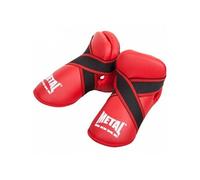 METAL BOXE Protège-Pieds Rouge Taille XXS