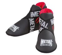 Protège Pieds Full Contact - METAL BOXE - Noir - Adulte - Boxe - Kick-boxing