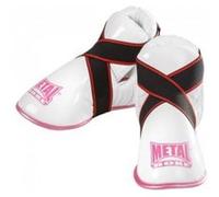 METAL BOXE Protège-Pieds Blanc/Rose L