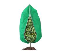 Protège-plantes - 100 × 120 cm | Sacs à fermeture éclair pour plantes | avec cordon de serrage, protection contre le froid d'hiver, protection des animaux, protection contre le gel de la toison de