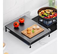 Protege Plaque de Cuisson, Couvre Plaque de Cuisson Gaz Pliable, Protection Plaque Cuisson Peu Encombrante(35cm/12in)