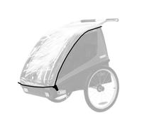 Protège Pluie Chariot Coster 2 Enfants Transparent