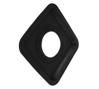 Protège-poêle en Silicone Noir, Couverture Complète Résistante à Chaleur | Réutilisable, Anti-taches D’huile, pour Cuisinière à Gaz et Brûleur, Accessoire Cuisine Pratique