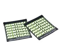 RENTHAL Protège-poignées Clean Grips - noir/vert/blanc
