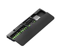 Protège-poignet professionnel pour claviers avec compartiment de rangement caché et accessoires de nettoyage 22 en 1 pour utilisation au bureau Accessoires d'ordinateur Combo de nettoyage
