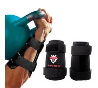 Protège-poignets Kettlebell, sangles réglables pour un ajustement confortable, protection de 7 mm - Couvre le poignet et l'avant-bras, à porter sur la peau et la chemise, légers et durables (paire)