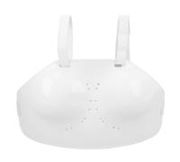 Protège-Poitrine pour Le Sport d’Escrime pour Femmes, protège-Poitrine en PVC réglable avec Sangles Ajustables sur Mesure, Protection Contre Les impacts Multi-Sports pour Le footba (S)