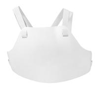 Protège-Poitrine Pratique D’Escrime Garçon et Filles en PVC Blanc Léger | Protection Thoracique, Usage pour Séances D’entraînement, Mouvements Amples, Jeune Fencer, Sécurité