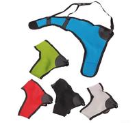 Protège-poitrine respirant pour une utilisation confortable, ajustement réglable pour un confort amélioré (rouge)