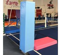 protège poteau basket Coussin de protection carré personnalisable pour poteau de basket, revêtements pour poteaux de colonnes de sous-sol, pour éviter les collisions(7 ft/213cm,2.5"x2.5"/6.4x6.4cm)