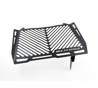 Protège-Radiateur ZIEGER Compatible Avec Ducati Multistrada 950 | Logo V2 Noir