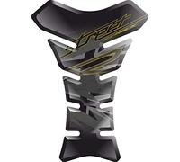 Protège-réservoir adhésif TANKPAD, TANKSCHUTZ, PROTECTION DE RESEVOIR, en résine effet 3D compatible avec Triumph Street Triple Streettriple 675 1050 R RX v4
