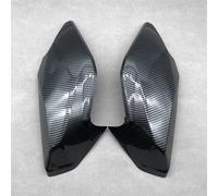 Protège Réservoir Couvercle Garniture Latérale Carénage Capot Protection Réservoir Latéral Avant Pour Kawasaki Pour Z650 2017-2019 Bouchon De Réservoir(Look de carbone)