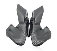 Protège Réservoir Couvercle Protection Garniture Latérale Moto Capot Carénage Panneau Latéral Pour Kawasaki Pour Z900 2020-2022 Bouchon De Réservoir(Look de carbone)