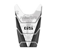 Protège-réservoir en résine 3D compatible avec BMW R 1200 GS Line Style 2008-2012 GP-780 (blanc)