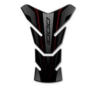 Protège-réservoir en résine 3D compatible avec Kawasaki Versys 1000 GP-278(NWS) (rouge)