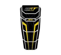 Protège-réservoir en résine 3D compatible avec QJ MOTOR SRT 800 SX 2024 On FM-1105 (Jaune)