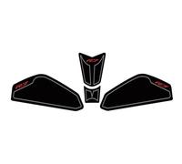 Protège-réservoir Latéral en Cuir pour Moto pour Yamaha YZF R7 YZFR7 YZF-R7 2021 2022, Protège-Genoux Antidérapants Autocollant De RéServoir(Rouge)