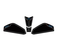 Protège-réservoir Latéral en Cuir pour Moto pour Yamaha YZF R7 YZFR7 YZF-R7 2021 2022, Protège-Genoux Antidérapants Autocollant De RéServoir(Bleu)