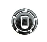 Protege Reservoir Moto Autocollant Universel pour Bouchon De Réservoir De Carburant De Moto, 1 Pièce(Black A)