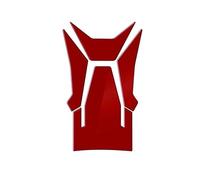 Protège Réservoir Moto Autocollants de Protection pour réservoir de Carburant de Moto, en Fiber de Carbone, pour BMW S1000XR S1000 XR 2020 2021 2022 Moto Réservoir Autocollant (Couleur : Rouge)