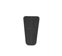 Protege Reservoir Moto Pour Royal Enfield Pour Interceptor 650 Accessoires De Moto Gaz Réservoir De Carburant Traction Coussinet Latéral Genouillère Protecteur 3M Décalcomanie (Size : Black)