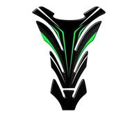 Protège réservoir Protection De Réservoir De Moto Pour Kawasaki Pour GTR1400 / CONCOURS Pour VERSYS 1000 Pour VULCAN/S 650cc Pour VERSYS (650cc) Autocollant Autocollant En Arête De Poisson(Green)