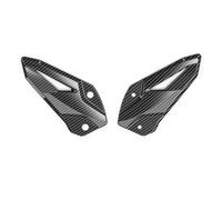 Protége Réservoirs Compatible Avec Pour ZX-4R 2023-2024 Accessoires Protection Du Pour Talon Pédale Moto Remplacement(Carbon look)