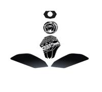 Protége Réservoirs Compatible Avec Suzuki Pour GSXS1000 Pour GX Pour S1000GX 2024 Autocollant De Protection Moto Résine 3D Givrée Kit Complet Imperméable Antidérapant(G)