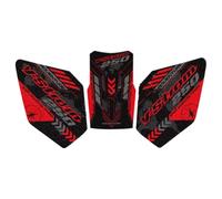 Protége Réservoirs Compatible Avec Suzuki Pour V-Strom Pour DL250 Pour V-Strom250 Moto Réservoir Carburant Pad Autocollant Couverture Protection Autocollant Kit Accessoires(A3)