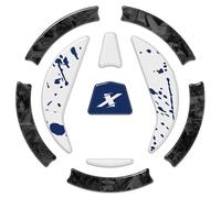 Protége Réservoirs Compatible Avec Voge Pour Valico Pour 800DSX Pour Rally Pour DS800X 2025-2026 Accessoires D'autocollant Protection Bouchon Réservoir Carburant Moto 3D(A)