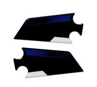 Protége Réservoirs Compatible Avec Yamaha Pour MT-09 Pour SP 2024-2025 Aspect Carbone 3D Gel Moto Pied Pour Talon Protecteur Autocollant Étanche(Blue SP)