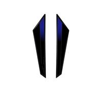 Protége Réservoirs Compatible Avec Yamaha Pour MT09 Pour SP 2024 - 2025 Aspect Carbone Gel 3D Kit D'autocollants De Protection Pour Poignée De Passager De Moto(Blue)