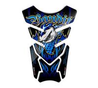 Protége réservoirs Moto Réservoir Pad Gel Protecteur Autocollant Bandit Tankpad Cas pour Suzuki 600 650 1200 1250 650S 600S (Color : 1)