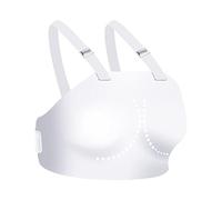 Protège-seins pour le pugilat, la boxe, le karaté, l'escrime, les sports, pour femme, L, 95 - 99 cm, blanc