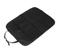 Protège Siège Arrière Voiture Anti-Coups, Rangement Epe Noir | Trois Couches, Bords Arrondis, pour Minivans, Déplacements Familiaux, Chaussures Boueuses et Usage Solide