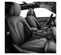 Protege Siege Voiture 5 Sièges Modèle De Voiture Personnalisé Housses De Siège pour Toyota pour Highlander 2020 2021 2022 Faux Cuir Imperméable Coussin De Protection(Noir)