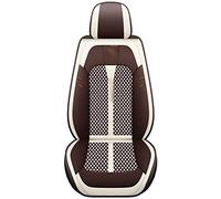 Protege Siege Voiture Ensemble Housse Siège Voiture pour Ford pour Focus 2 3 Mk2 Mk3 pour Fiesta pour Mondeo Mk4 Mk3 pour Fusion pour Kuga pour Ranger pour Fiesta Mk7(Café,One Size)
