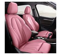 Protege Siege Voiture Housse Siège Voiture en Cuir sur Mesure pour Toyota pour Corolla pour Prius pour Prado pour Land Cruiser pour Rav4 pour Couronne pour Camry pour Highlander(Pink,One Size)